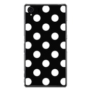SO-01F-YCM2P0042-78 [オリジナルデザイン docomo SO-01F Xperia Z1 ケース 【Dot Pattern クラシック ブラック】]