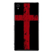 SO-01F-YCM2P0079-78 [オリジナルデザイン docomo SO-01F Xperia Z1 ケース 【イングランド・ブラック】]