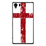 SO-01F-YCM2P0080-78 [オリジナルデザイン docomo SO-01F Xperia Z1 ケース 【イングランド・ホワイト】]