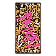 SO-01F-YCM2P0081-78 [オリジナルデザイン docomo SO-01F Xperia Z1 ケース 【ヒョウ柄 ペイント】]