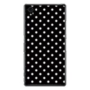 SO-01F-YCM2P0098-78 [オリジナルデザイン docomo SO-01F Xperia Z1 ケース 【Dot Pattern キュート ブラック】]