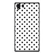SO-01F-YCM2P0099-78 [オリジナルデザイン docomo SO-01F Xperia Z1 ケース 【Dot Pattern キュート ホワイト】]