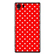 SO-01F-YCM2P0100-78 [オリジナルデザイン docomo SO-01F Xperia Z1 ケース 【Dot Pattern キュート レッド】]