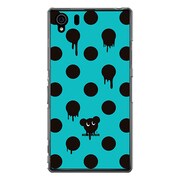 SO-01F-YCM2P0115-78 [オリジナルデザイン docomo SO-01F Xperia Z1 ケース 【Dot Pattern マウスミント】]