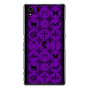 SO-01F-YCM2P0120-78 [オリジナルデザイン docomo SO-01F Xperia Z1 ケース 【アラカルト パープル】]