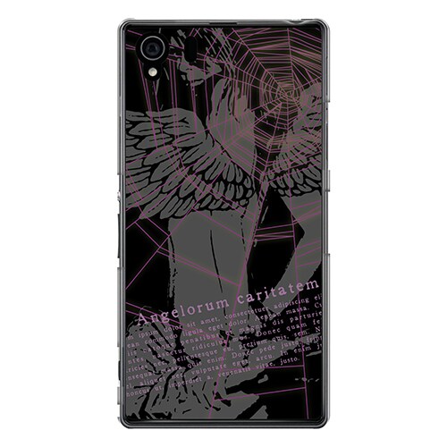 SO-01F-YCM2P0149-78 [オリジナルデザイン docomo SO-01F Xperia Z1 ケース 【Angel】]