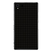 SO-01F-YCM2P0155-78 [オリジナルデザイン docomo SO-01F Xperia Z1 ケース 【スクエアオンブラック】]