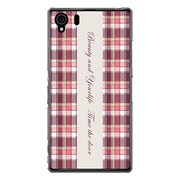 SO-01F-YCM2P0159-78 [オリジナルデザイン docomo SO-01F Xperia Z1 ケース 【チェック柄コレクション beauty】]