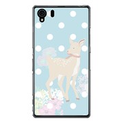 SO-01F-YCM2P0173-78 [オリジナルデザイン docomo SO-01F Xperia Z1 ケース 【小鹿のワルツ】]