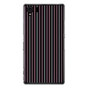 SO-01F-YCM2P0179-78 [オリジナルデザイン docomo SO-01F Xperia Z1 ケース 【Stripe Pattern Micro Line シングル】]