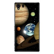 SO-01F-YCM2P0197-78 [オリジナルデザイン docomo SO-01F Xperia Z1 ケース 【スペースプラネット ブラック】]
