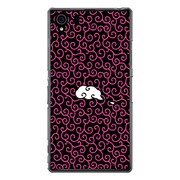 SO-01F-YCM2P0210-78 [オリジナルデザイン docomo SO-01F Xperia Z1 ケース 【唐草模様ぴんく】]