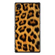 SO-01F-YCM2P0213-78 [オリジナルデザイン docomo SO-01F Xperia Z1 ケース 【ヒョウ柄 リッチ ゴールド】]