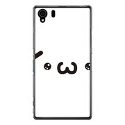 SO-01F-YCM2P0219-78 [オリジナルデザイン docomo SO-01F Xperia Z1 ケース 【しょぼぼぼぼーん(´・ω・`)】]