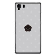 SO-01F-YCM2P0240-78 [オリジナルデザイン docomo SO-01F Xperia Z1 ケース 【ブラックスターフラワー B】]