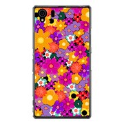 SO-01F-YCM2P0242-78 [オリジナルデザイン docomo SO-01F Xperia Z1 ケース 【ブリリアント・フラワー Vivid】]