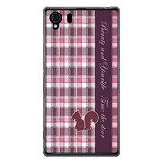 SO-01F-YCM2P0256-78 [オリジナルデザイン docomo SO-01F Xperia Z1 ケース 【チェック柄コレクション リス】]