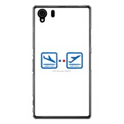 SO-01F-YCM2P0260-78 [オリジナルデザイン docomo SO-01F Xperia Z1 ケース 【AIR-Lineシリーズ タッチダウンGo!】]