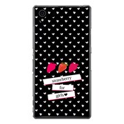 SO-01F-YCM2P0268-78 [オリジナルデザイン docomo SO-01F Xperia Z1 ケース 【ストロベリーforgirls】]