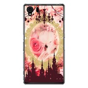 SO-01F-YCM2P0274-78 [オリジナルデザイン docomo SO-01F Xperia Z1 ケース 【薔薇のお城】]