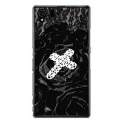 SO-01F-YCM2P0279-78 [オリジナルデザイン docomo SO-01F Xperia Z1 ケース 【十字架と薔薇】]