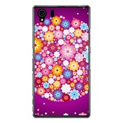 SO-01F-YCM2P0291-78 [オリジナルデザイン docomo SO-01F Xperia Z1 ケース 【華浪漫】]