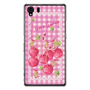 SO-01F-YCM2P0296-78 [オリジナルデザイン docomo SO-01F Xperia Z1 ケース 【ハッピーチェリーライン】]
