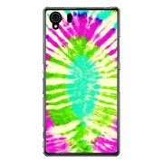 SO-01F-YCM2P0348-78 [オリジナルデザイン docomo SO-01F Xperia Z1 ケース 【タイダイ サイケ】]