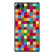 SO-01F-YCM2P0353-78 [オリジナルデザイン docomo SO-01F Xperia Z1 ケース 【マドラススクエア】]