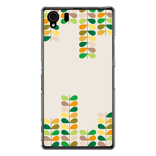 SO-01F-YCM2P0360-78 [オリジナルデザイン docomo SO-01F Xperia Z1 ケース 【レトログリーン】]