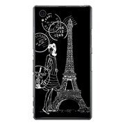 SO-01F-YCM2P0393-78 [オリジナルデザイン docomo SO-01F Xperia Z1 ケース 【エッフェル塔コレクション ショッピング】]