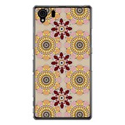SO-01F-YCM2P0406-78 [オリジナルデザイン docomo SO-01F Xperia Z1 ケース 【インディア ジャガード】]