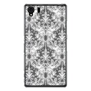 SO-01F-YCM2P0408-78 [オリジナルデザイン docomo SO-01F Xperia Z1 ケース 【ゴシックレース柄 ホワイト】]