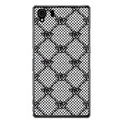 SO-01F-YCM2P0409-78 [オリジナルデザイン docomo SO-01F Xperia Z1 ケース 【ゴシックレース柄 ブラック】]