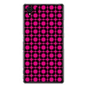 SO-01F-YCM2P0415-78 [オリジナルデザイン docomo SO-01F Xperia Z1 ケース 【ブラックローズ ゴシックパターン】]