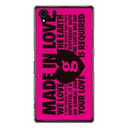 SO-01F-YCM2P0441-78 [オリジナルデザイン docomo SO-01F Xperia Z1 ケース 【MADE IN LOVE pink design】]