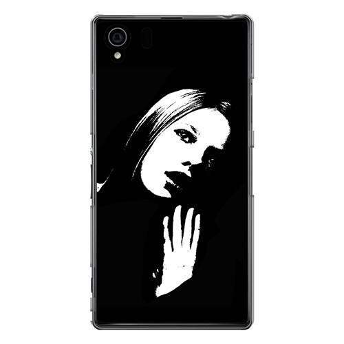 SO-01F-YCM2P0444-78 [オリジナルデザイン docomo SO-01F Xperia Z1 ケース 【THE WOMEN mono design】]