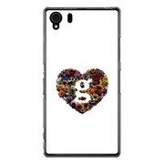 SO-01F-YCM2P0464-78 [オリジナルデザイン docomo SO-01F Xperia Z1 ケース 【Lovegram Flower Heart white】]