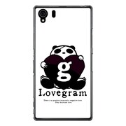 SO-01F-YCM2P0473-78 [オリジナルデザイン docomo SO-01F Xperia Z1 ケース 【Lovegram & Panda Love】]