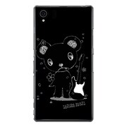 SO-01F-YCM2P0480-78 [オリジナルデザイン docomo SO-01F Xperia Z1 ケース 【メロイックベア サイコパス & ギター - B】]