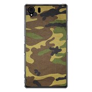 SO-01F-YCM2P0492-78 [オリジナルデザイン docomo SO-01F Xperia Z1 ケース 【カモ柄 サバンナアーミーカモフラージュ】]
