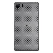 SO-01F-YCM2P0508-78 [オリジナルデザイン docomo SO-01F Xperia Z1 ケース 【ショボーン on アルミプレート  (´・ω・`)】]