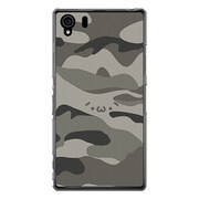 SO-01F-YCM2P0509-78 [オリジナルデザイン docomo SO-01F Xperia Z1 ケース 【ショボーン カモ柄A  (´・ω・`)】]