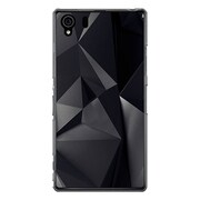 SO-01F-YCM2P0551-78 [オリジナルデザイン docomo SO-01F Xperia Z1 ケース 【Gotham Black Edge Type One】]