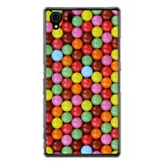 SO-01F-YCM2P0561-78 [オリジナルデザイン docomo SO-01F Xperia Z1 ケース 【チョコ&ボール】]