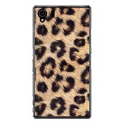 SO-01F-YCM2P0562-78 [オリジナルデザイン docomo SO-01F Xperia Z1 ケース 【ヒョウ柄 ワイルド＆クオリティー】]