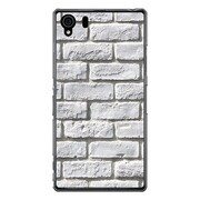 SO-01F-YCM2P0572-78 [オリジナルデザイン docomo SO-01F Xperia Z1 ケース 【レンガ パターン ホワイト B】]