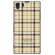 SOL23-YCM2P0128-78 [オリジナルデザイン au SOL23 Xperia Z1 ケース 【チェック柄コレクション Paris】]