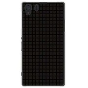 SOL23-YCM2P0155-78 [オリジナルデザイン au SOL23 Xperia Z1 ケース 【スクエアオンブラック】]