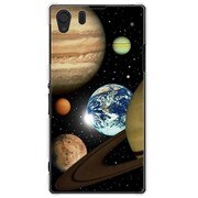 SOL23-YCM2P0197-78 [オリジナルデザイン au SOL23 Xperia Z1 ケース 【スペースプラネット ブラック】]